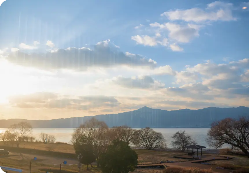 琵琶湖風景